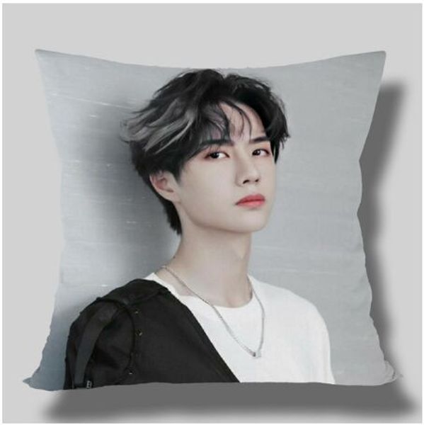 

chenqingling uniq ван yibo lan wangji квадратных наволочки 16x16inch (40x40cm) молния пользовательских наволочка одна сторона