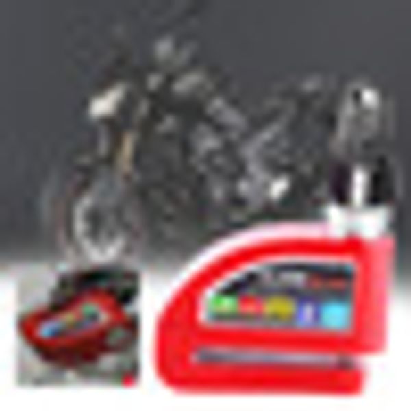 

newly motorcycle scooter anti-theft brake disc lock &keys wheel alarm security