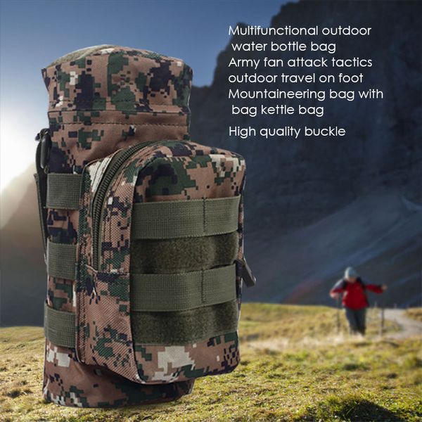 

durable cartridge bag waist pouch oxford cloth camping pocket tactical drawstring accessorie diy hunting