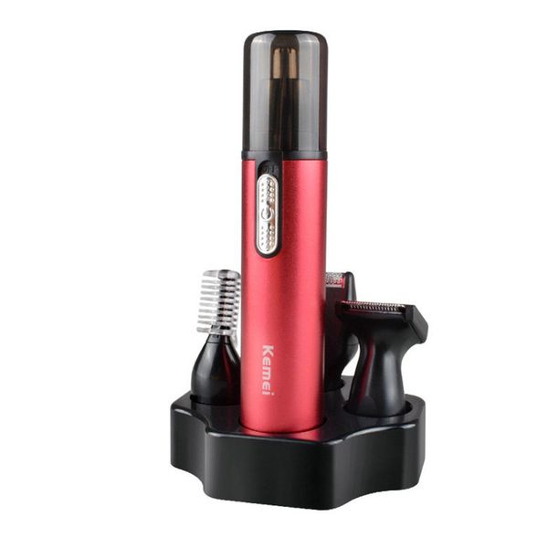 

kemei 6620 trimer rechargable hair clipper electric shaver beard face eyebrows meilleur coupe-nez pour hommes skwaa