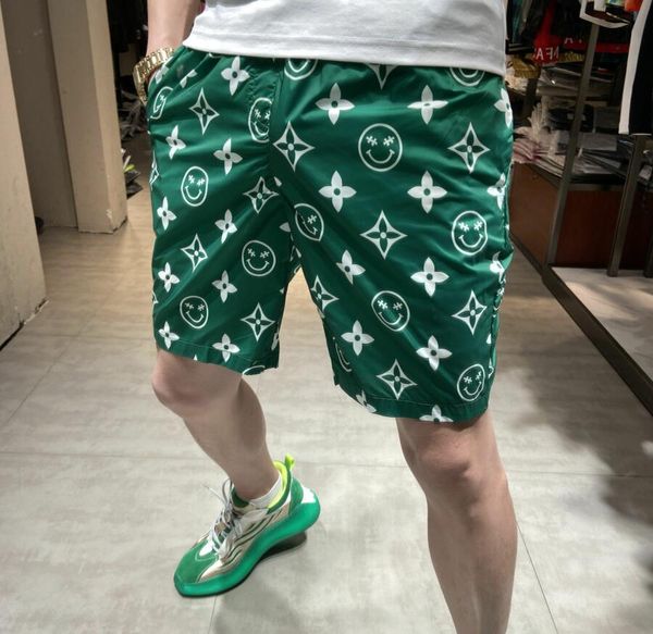 

2020 shorts men's popular logo baggy beach pants summer fashion designer five minute pants breathable quick dry designer pants, White;black