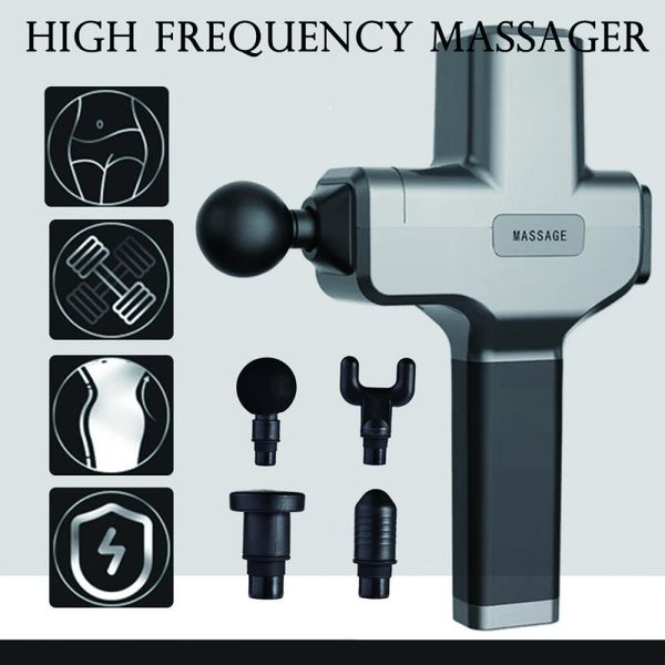

massage gun muscle massager fascia gun relief after training exercising body relaxation slimming shaping