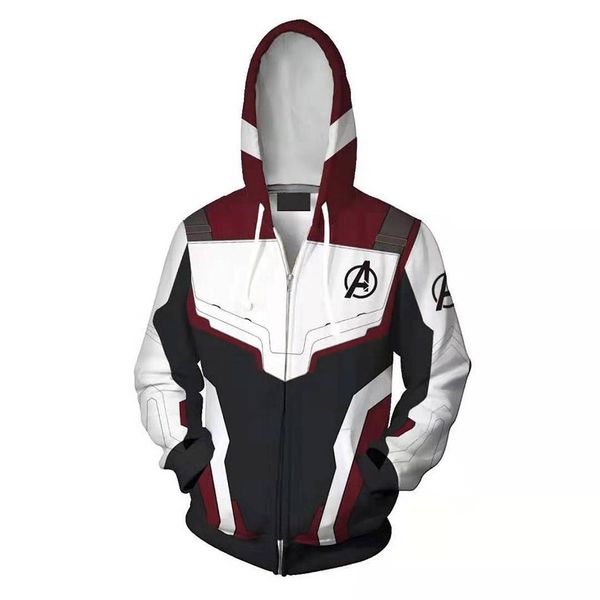 

Avenger endgame quantum realm weat hirt jacket advanced tech hoodie co play co tume 2019 new uperhero iron man hoodie uit