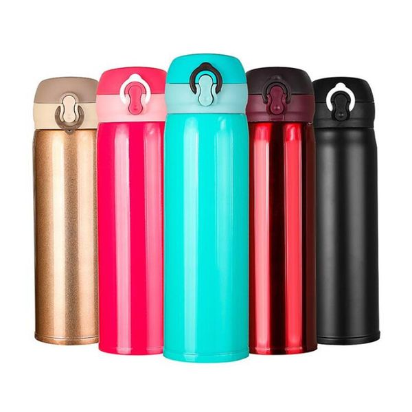 

hobbylane outdoor sports portable vacuum insulation cup stainless steel car bottle mug travel bottle hot