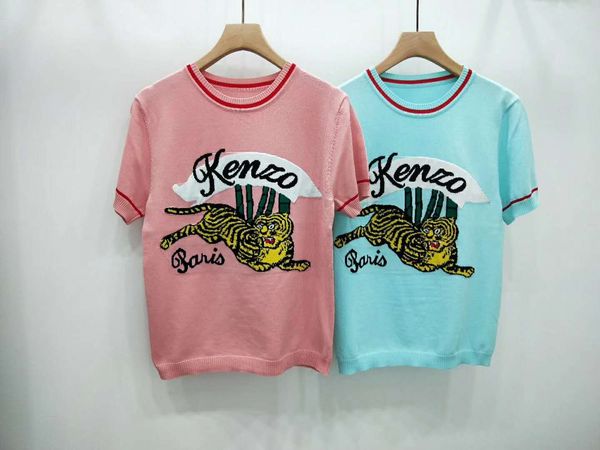 

408 2019 Free Shipping Pullover Brand Pullover Regular Short Sleeve Crew Neck Fashion Regular Women Clothes QIAN