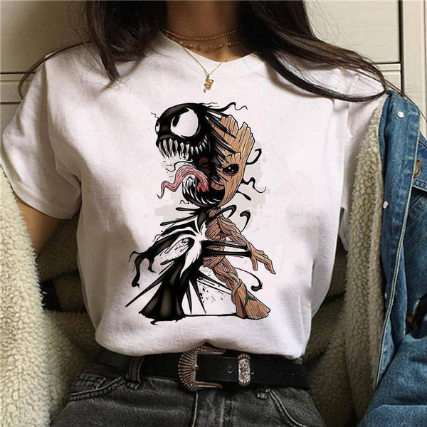 

t-shirt cute ents bady groot printed men women tshirt tee funny fashion vogue cartoon anime t shirt harajuku croppedf8f1#, White;black
