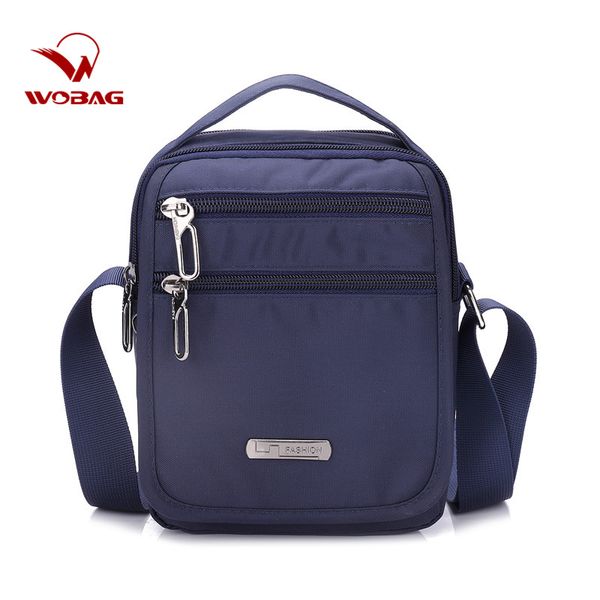 

мужчины черный повседневная сумка плеча мода оксфорд флип zip малый вертикальный crossbody сумка business messenger