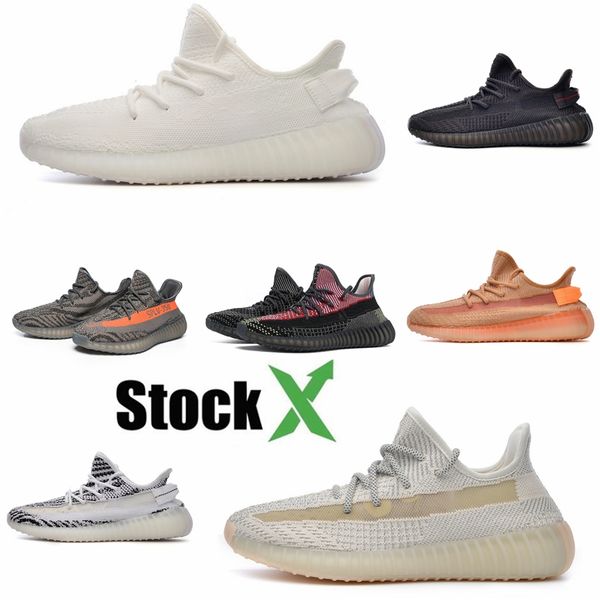 

kanye west desert rat soft vision stone running shoes men women bone white utility black designer sneakers eur 35-45 #dss846