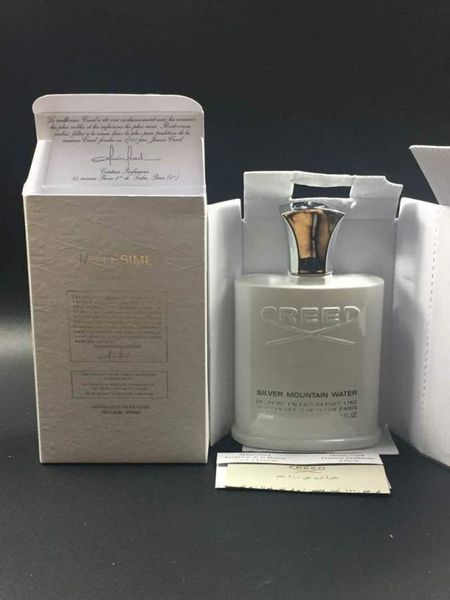

fast delivery christmas perfumes creed sliver mountain water for men 120ml with long lasting time good smell ship