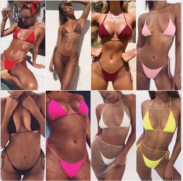 

pure bandage bikini for 2019 explosive swimsuit