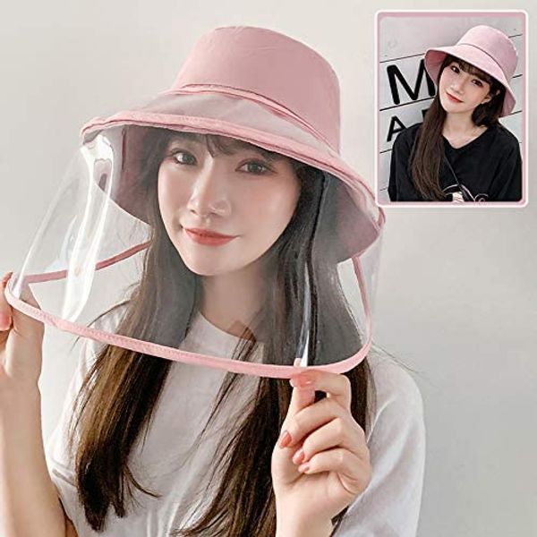 

Detachable Anti Spitting Protective Hat Face Fisherman Hat Anti Splash Safety Mask Facial Cover Windproof Dustproof Face Protection