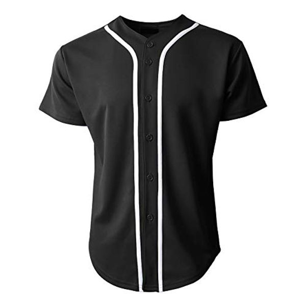 custom blank baseball jerseys