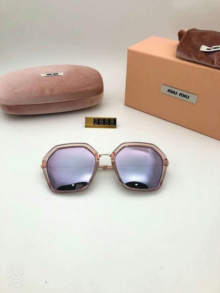 

designer sunglasses luxury sunglasses fashion polarized for women glass uv400 stylish brand with box and logo mm2658 superior quality, White;black