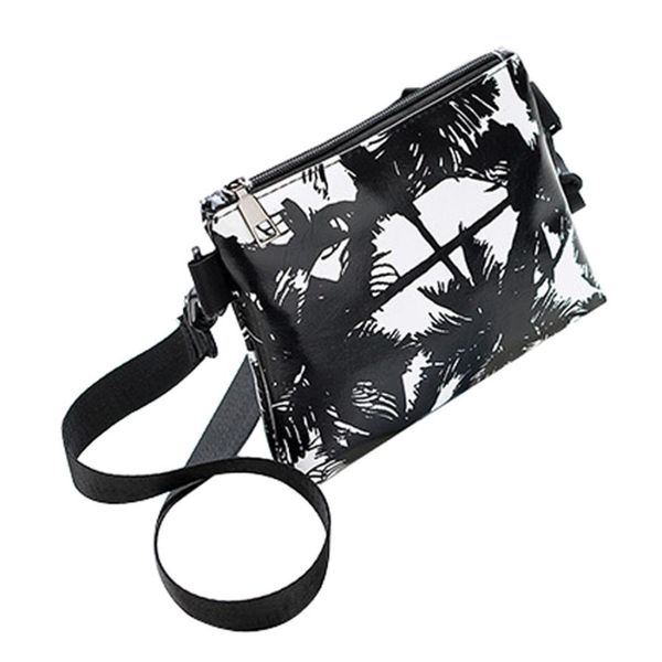 

sleeper #5001 women zipper coconut tree printing cross body bag shoulder bag phone coin