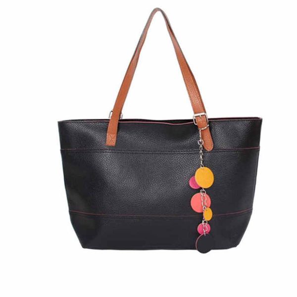 

fashion women handbag new large capacity shoulder tote bags ladies purse simple shopping shoulder bag bolso mujer