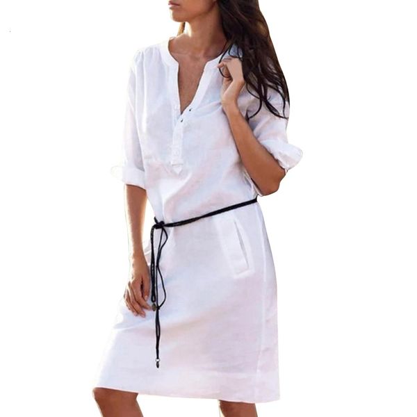 

long dress women designer clothes women 1 v neck dress sleeve x dress long sleeve belt elegent maxi casual half drop shipping, Black;gray