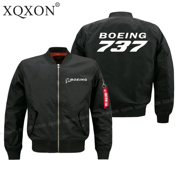 

men's jackets -2021 cold proof jacket boeing 737 design man coats men pilot (customizable) j58, Black;brown
