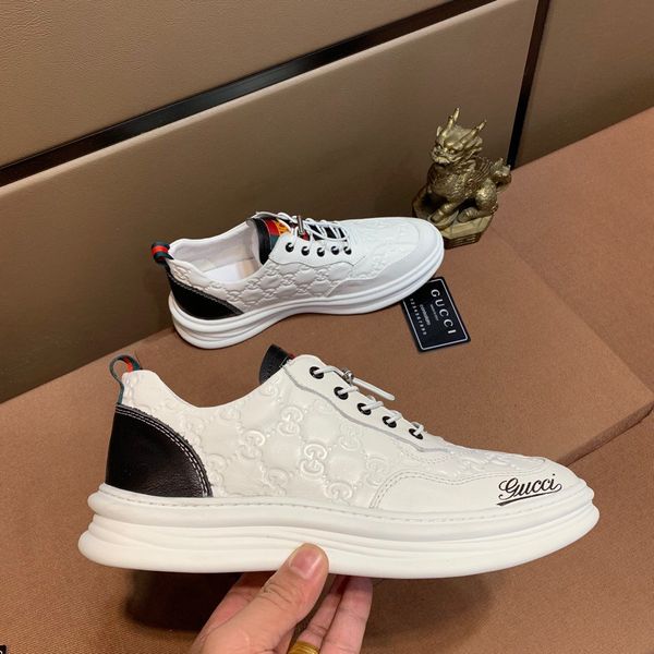 

c4 fashion casual shoes quality luxury men's shoes comfortable lace-up sneakers wear original box packaging zapatos hombre, Black