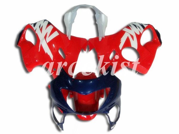 

4 подарки новый abs мотоцикл обтекатели комплект подходит для honda cbr600 f4 1999 2000 99 00 fs набор тела холодный красный синий