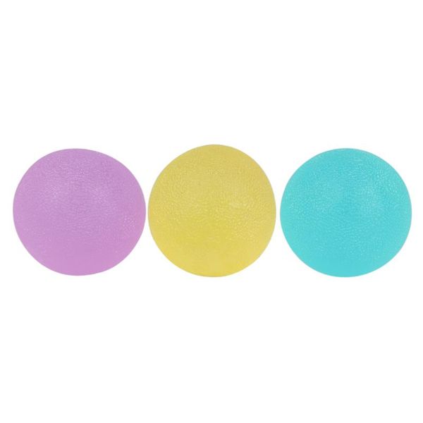 

3pcs finger grip strengthening therapy exercise squeeze eggs stress balls z65