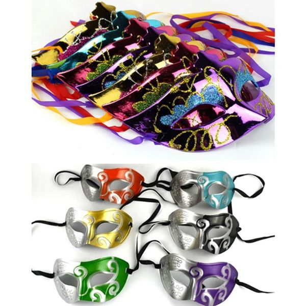 

2 style 2020 halloween mask masquerade masked mask face ball venice carnival mardi gras wedding mask cosplay maskst2i5034