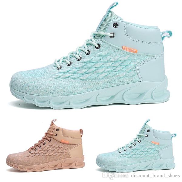 

high heel sneaker style4 soft black grey sky blue brown cushion young men boy running shoes designer trainers sports sneakers 39-44