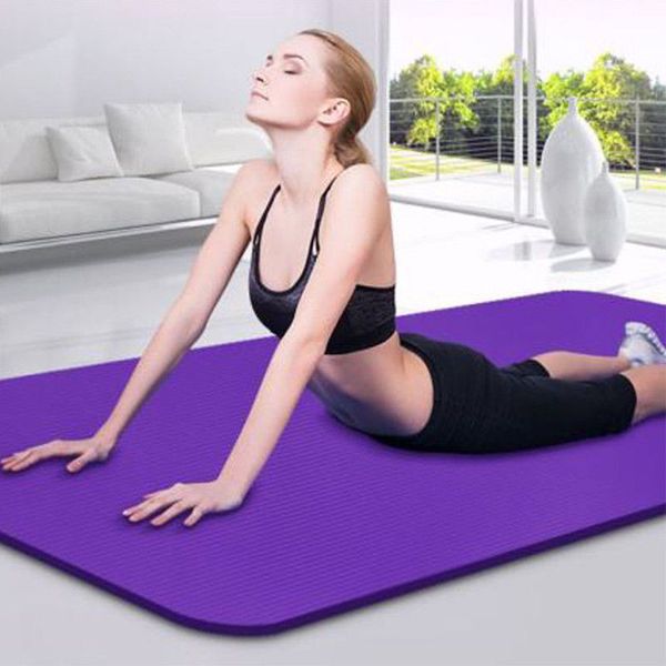 

yoga mats 6mm thick mat home indoor outdoor eva foam non slip pilates exercise resistance bands gym fitness equipment
