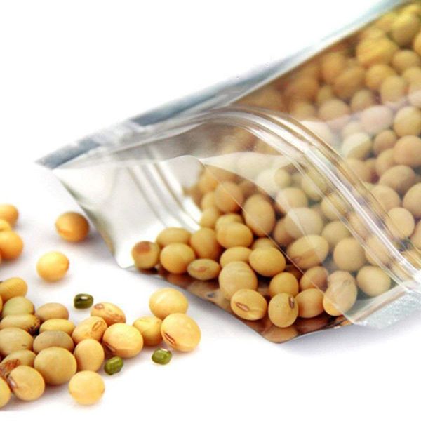 

multiple sizes aluminum foil clear resealable valve zipper plastic retail packaging packing bag zip mylar bag zip k package pouches