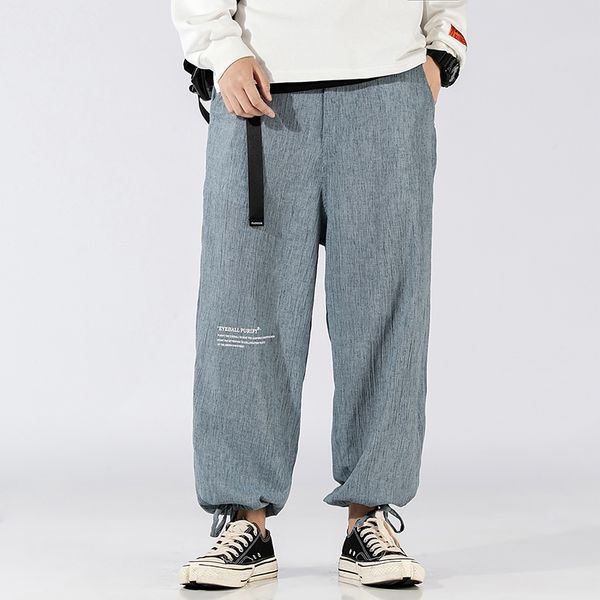 

dossan hip hop streetwear mens joggers pants fashion men casual cargo pant trousers high street elastic waist harem pants, Black