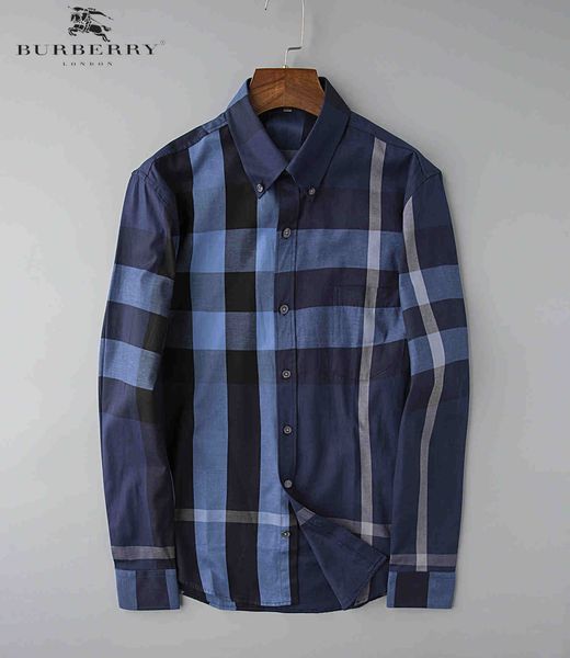 

mens designer dress shirts 2020 luxury spring summer fashion mens clothes blue and white porcelain print t shirts long sleeve casual shirt, White;black