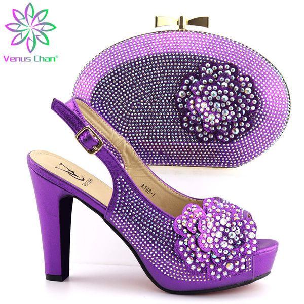 

special design 2019 summer african matching shoe and bag set italian shoes with matching bag nigerian shoe and, Black