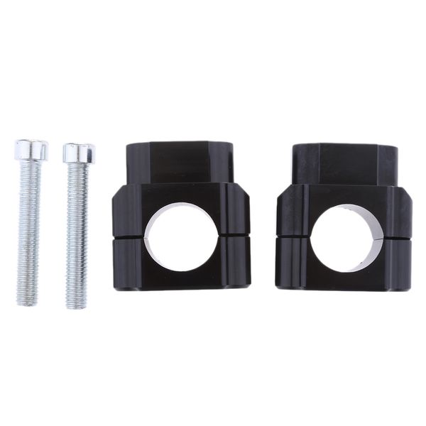 

motorbike universal handlebar mount clamp riser adaptor 28mm aluminum