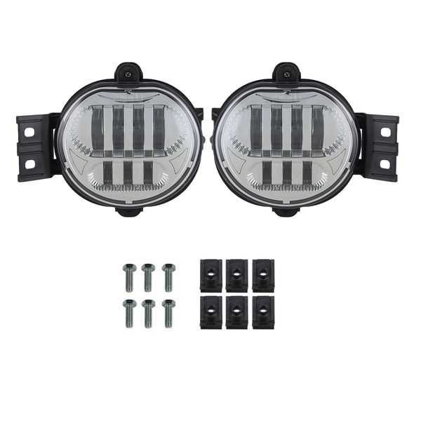 

2018 new bumper driving led fog light for 2002-2008 dodge 1500 2500 durango