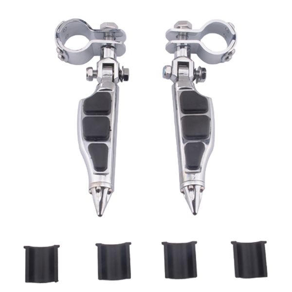 

32mm highway engine guard crash bar mount clamps foot pegs for
