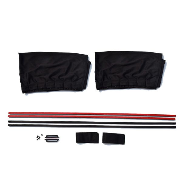 

2pcs elastic side window car sunshade cover sunshade curtains lightweight foldable and easy to carry high quality