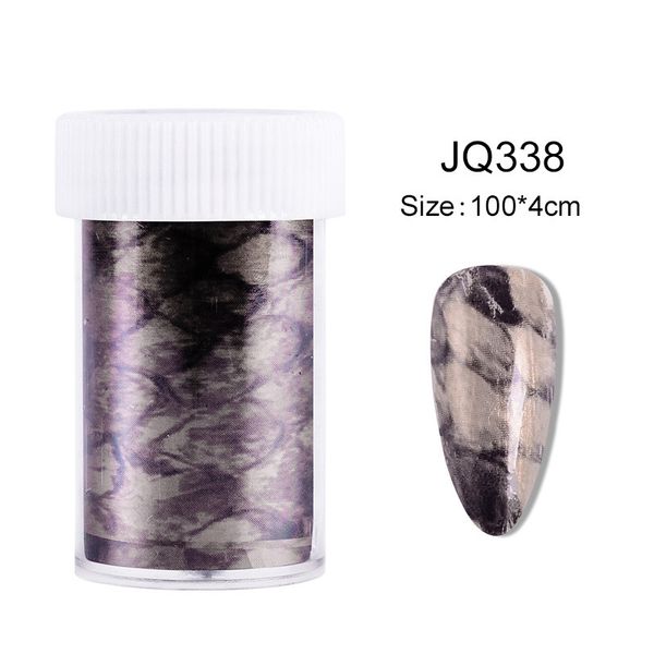 

europe and america style nail sticker innovative simulation pattern manicure nail art decal yuf99, Silver;gold