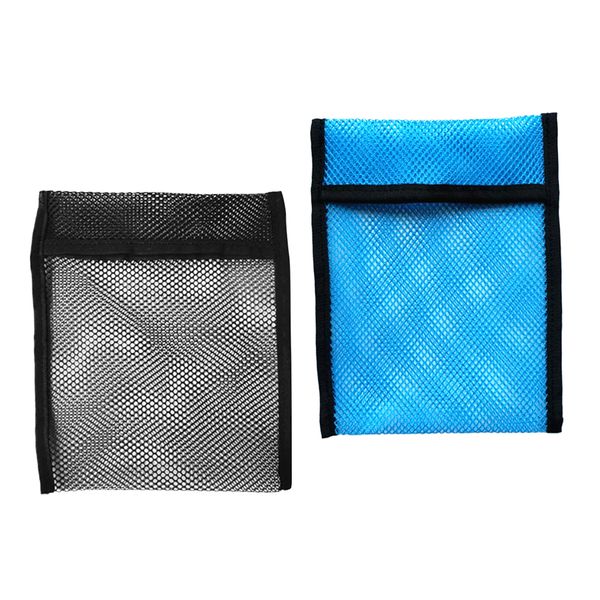 

2 pieces empty scuba diving snorkeling weight pocket mesh spouch bag 2kg