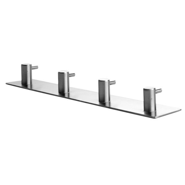 

304 stainless steel bathroom kitchen hook coat hanger wall door organizer