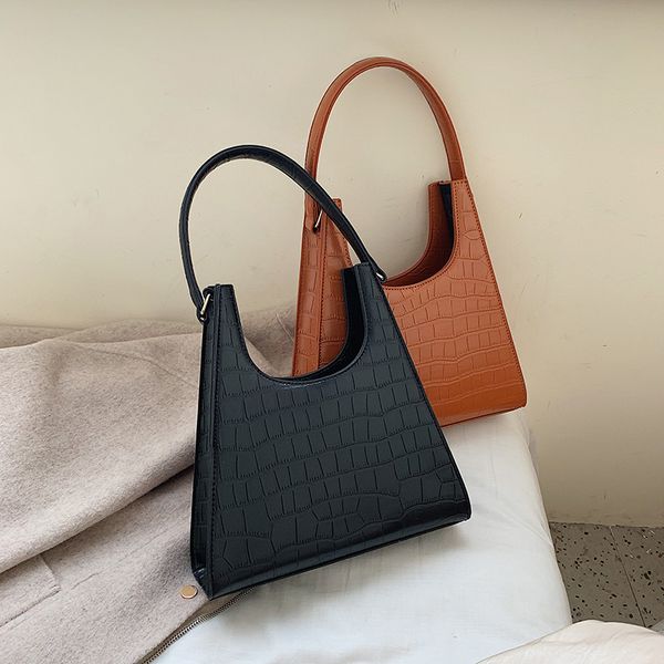 

vintage tote bag women's bag 2020 new style stone pattern handbag fashion shoulder/crossbody