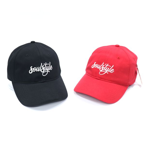 

american street retro embroidery baseball cap hip hop bending shading skateboard rap hat, red black, Blue;gray