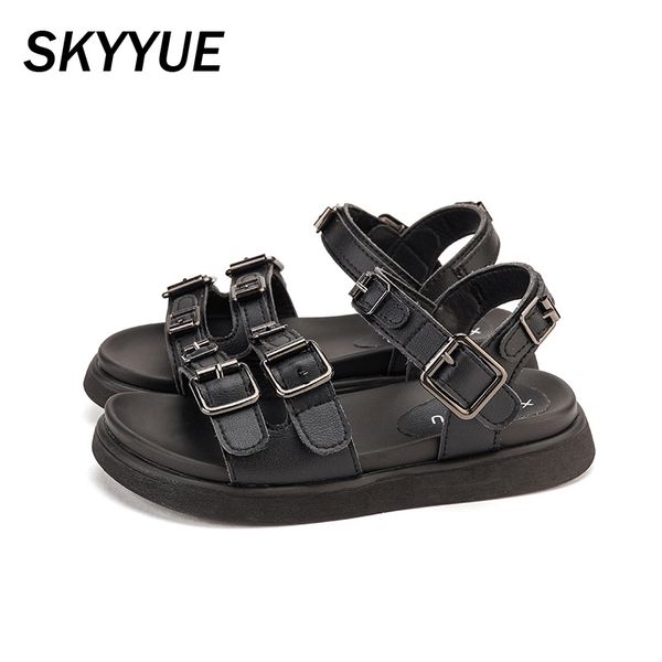 

summer kids beach children casual baby girls black brand shoes boys soft fashion sport sandals new 2020 t200428, Black;red