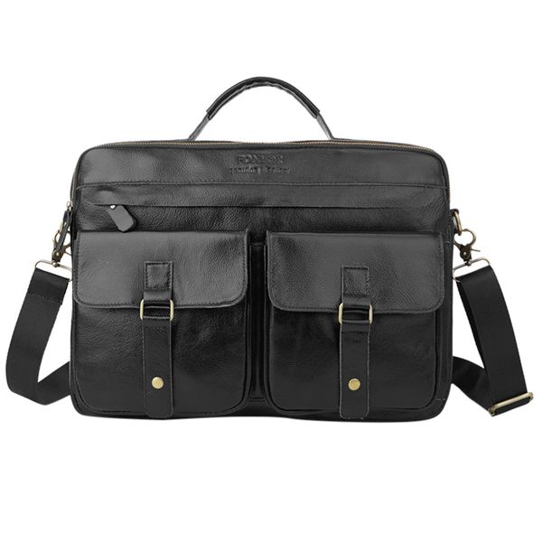 

big size men bag leather tote multilayer zipper ladies hand bags leather men briefcase shoulder messenger bag bolsas feminina#ze