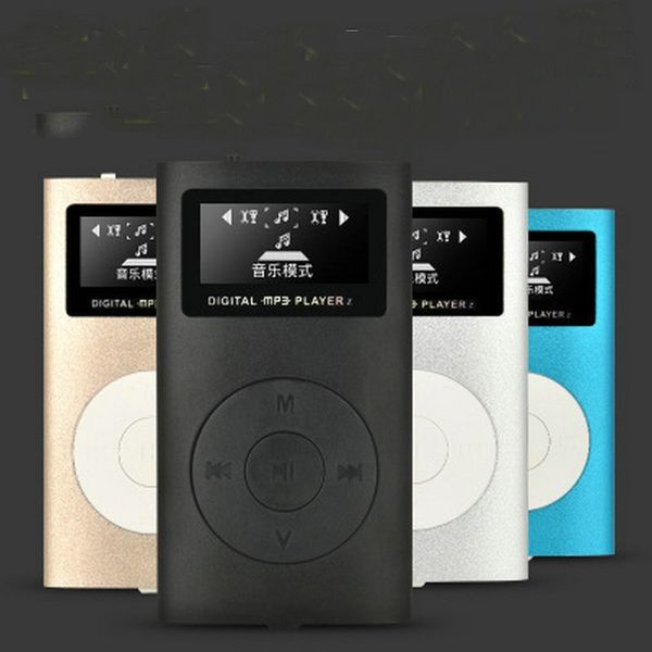 

hifi music ultra thin mp3 player with 1.0 inch screen support tf card headphones