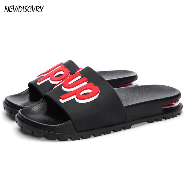 

newdiscvry shoes solid flat bath slippers summer sandals indoor & outdoor slippers casual non-slip flip flops beach shoes, Blue;gray