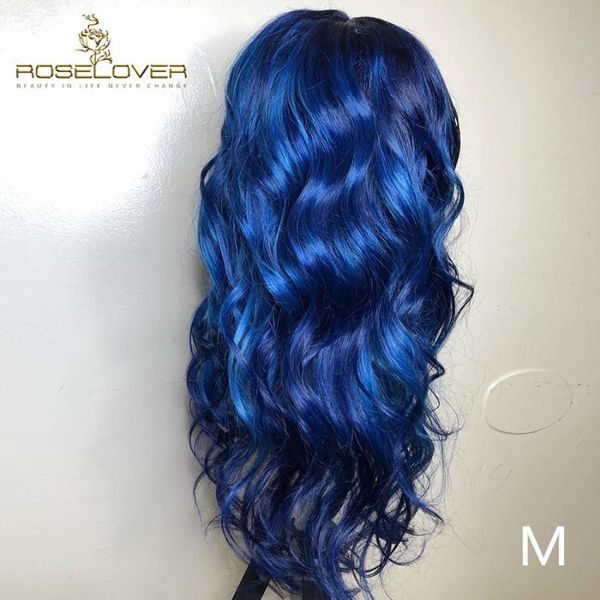 

lace front human hair wigs 13*6 colored human hair wigs preplucked with baby 150% 8-24" remy peruvian transparent lace wavy, Black;brown