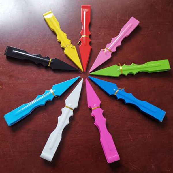 Mais novo colorido engrenagem Clipe Tongs pinça pasta Alicate para Narguilé Carvão Shisha cachimbo Ferramenta Acessórios Titular portátil Hot bolo DHL