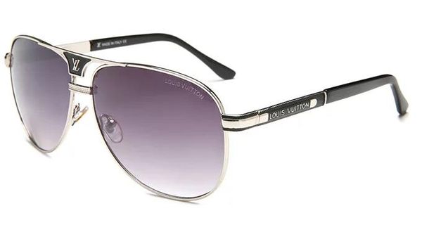 

classic pilot sunglasses designer brand mens womens sun glasses eyewear gold metal green glass lenses brown case 9017, White;black
