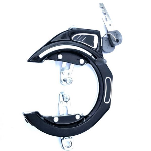 

high intensity anti theft rustproof universal durable bicycle lock 2 keys practical tool riding iron security horseshoe shape
