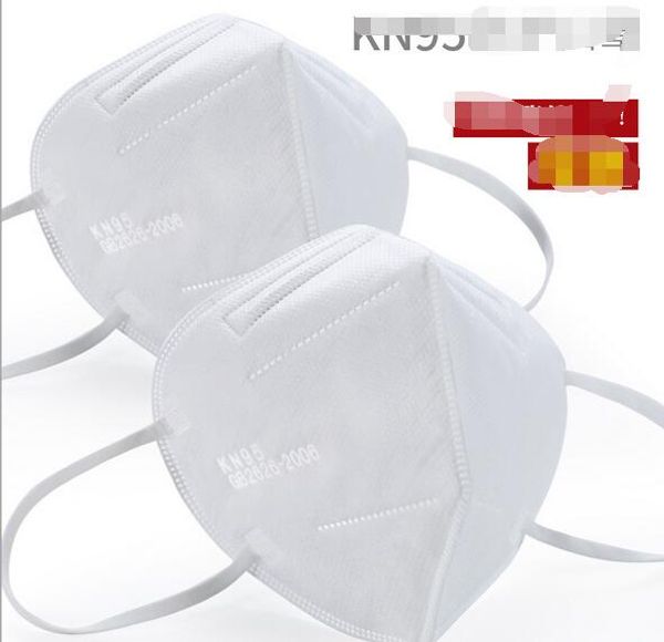 

оптовые продажи kn95 маски точечные антивирусные антибактериальные бактерии без клапана белая защитная маска n95