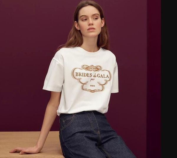 

20ss paris clothing brand mens women t shirt luxury designer tshirts with letters summer casual mens tee shirts, White;black